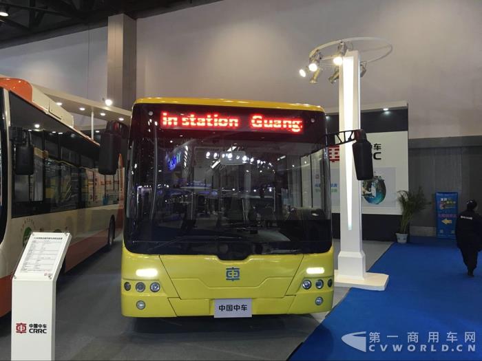 中車電動(dòng)12米純電動(dòng)客車