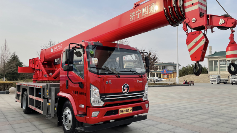 18號(hào)展車(chē)：陜汽輕卡M16Pro—隨車(chē)起重機(jī)車(chē)型
